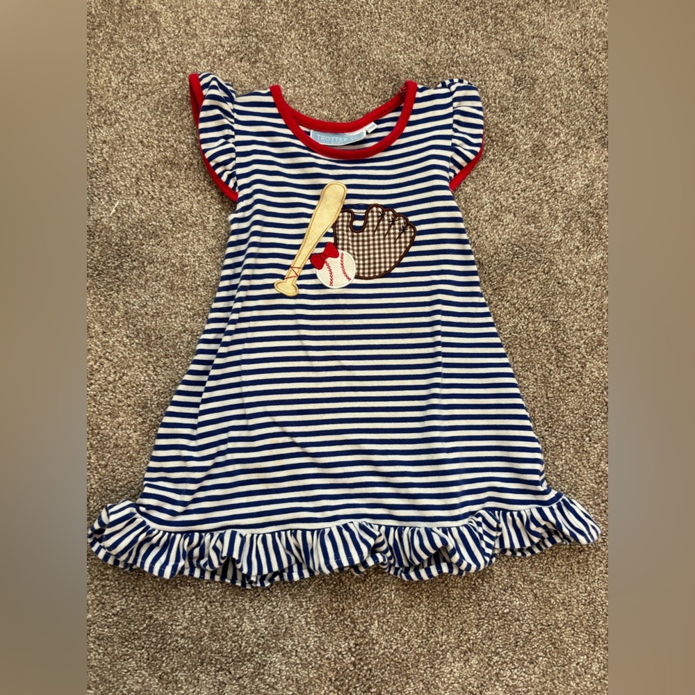 Trotter Street Kids Baseball Dress